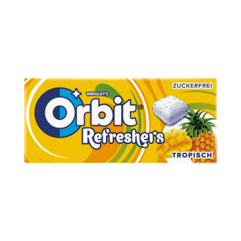Wrigley's Orbit Refresher's Tropisch Dragees, zuckerfrei, 8 Stück